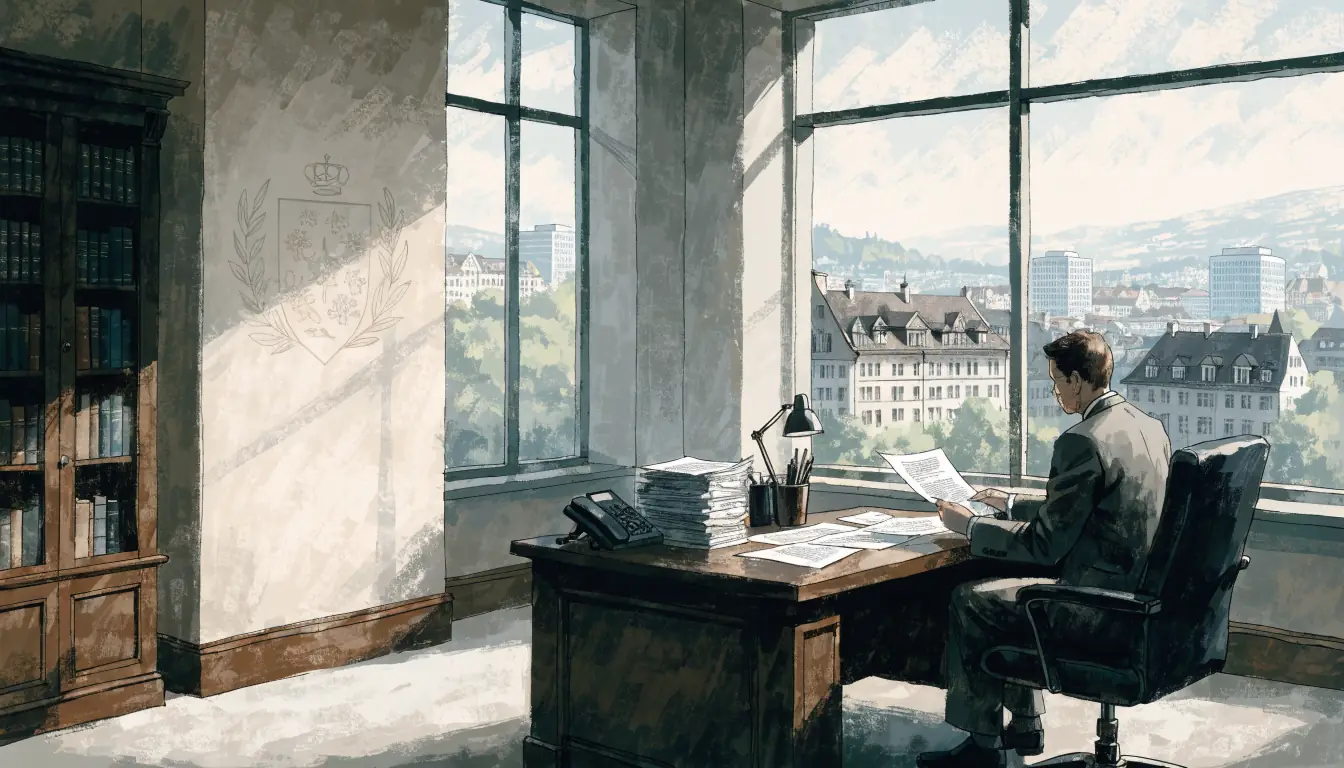 Büro des Federal Gaming Board in Bern